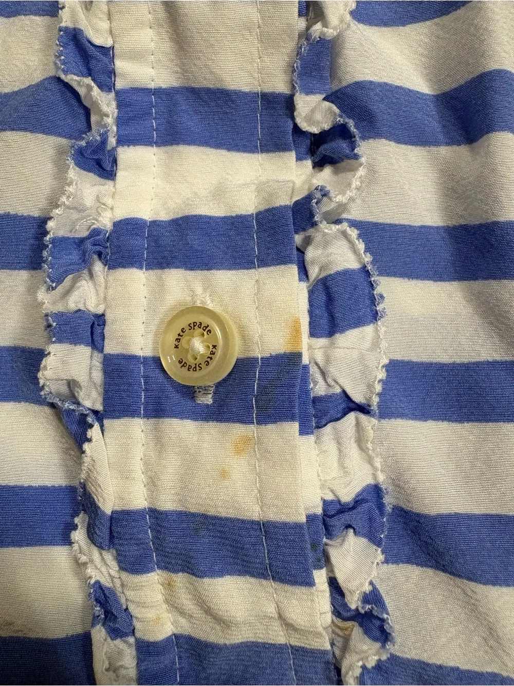 kate spade lightweight button